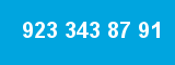 923 343 87 91 923 343 87 91